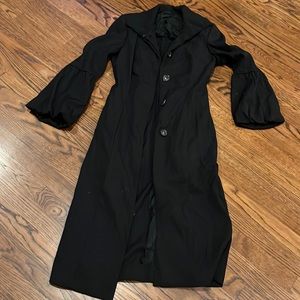 Vintage Gucci black long coat size 40 US 4